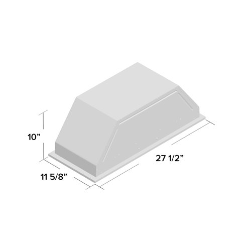 Ancona 28" Builtin BN628 620 CFM Ducted Range Hood with Night Light Feature & Reviews Wayfair